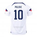 Camisola Estados Unidos Jogador Pulisic 1º 2022