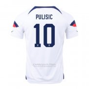 Camisola Estados Unidos Jogador Pulisic 1º 2022