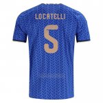 Camisola Italia Jogador Manuel Locatelli 1º 2026