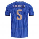 Camisola Italia Jogador Manuel Locatelli 1º 2026
