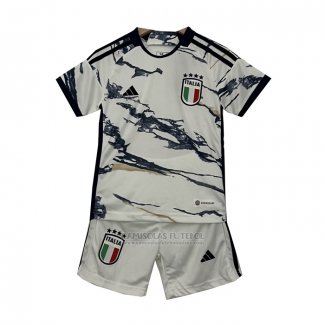 Camisola Italia 2º Crianca 2023-2024