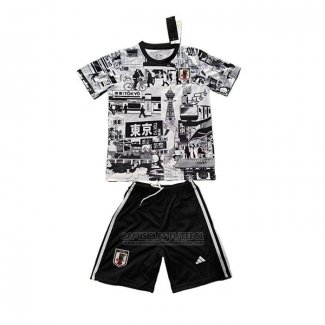 Camisola Japao Anime Crianca 2024-2025 Cinza