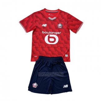 Camisola Lille 1º Crianca 2025-2026