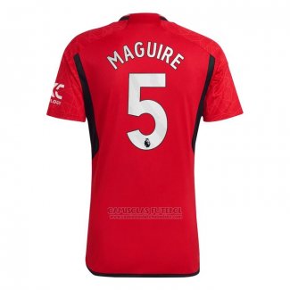 Camisola Manchester United Jogador Maguire 1º 2023-2024