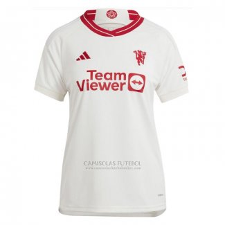 Camisola Manchester United 3º Mulher 2023-2024