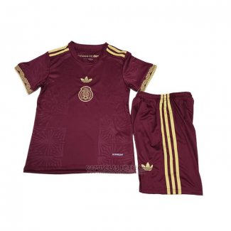 Camisola Mexico Special Crianca 2025 Vermelho