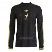 Camisola Mexico Special Manga Comprida 2025 Preto