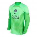 Camisola Paris Saint-Germain Goleiro Manga Comprida 2022-2023 Verde