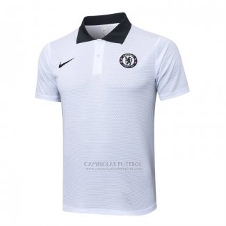 Camisola Polo del Chelsea 2025-2026 Branco