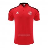 Camisola Polo del Manchester United 2022-2023 Vermelho