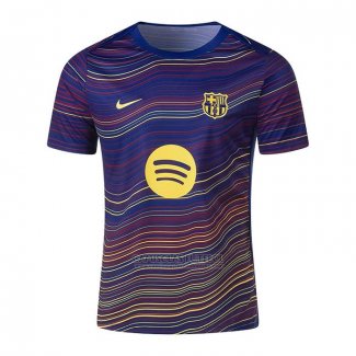 Camisola Pre Match del Barcelona 2025-2026 Azul