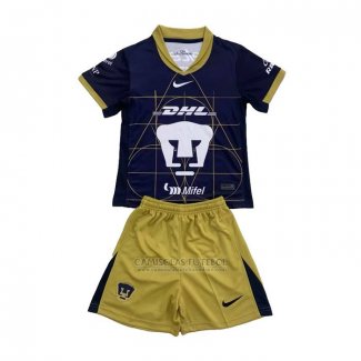 Camisola Pumas UNAM 2º Crianca 2024-2025