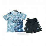 Camisola Real Madrid Dragon Crianca 2025-2026 Azul