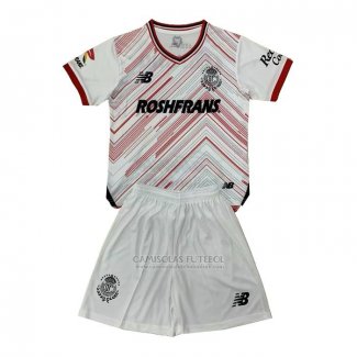Camisola Toluca 2º Crianca 2024-2025
