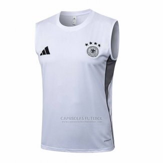 Camisola de Treinamento Alemanha Sin Mangas 2025-2026 Branco