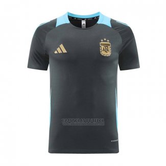 Camisola de Treinamento Argentina 2024-2025 Cinza