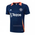 Camisola de Treinamento Manchester United 2024-2025 Azul