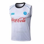 Camisola de Treinamento Naples Sin Mangas 2025-2026 Branco