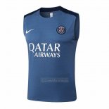 Camisola de Treinamento Paris Saint-Germain Sin Mangas 2025-2026 Cinza