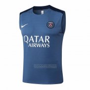 Camisola de Treinamento Paris Saint-Germain Sin Mangas 2025-2026 Cinza