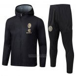 Fato de Treino Blusao del AC Milao 2025-2026 Preto