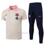 Conjunto Polo del Barcelona 2025-2026 Amarelo