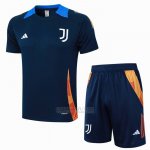 Fato de Treino Juventus Manga Curta 2024-2025 Azul - Calcas Curta
