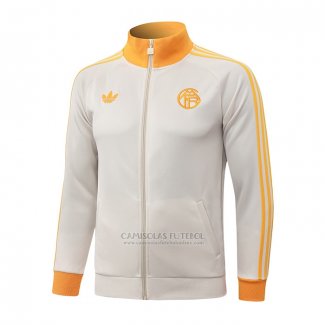 Jaqueta Bayern de Munique 2026-2027 Crema Laranja