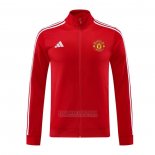 Jaqueta Manchester United 2024-2025 Vermelho