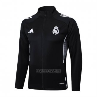 Jaqueta Real Madrid 2025-2026 Preto