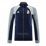 Jaqueta Real Madrid 2025-2026 Preto Cinza