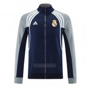 Jaqueta Real Madrid 2025-2026 Preto Cinza