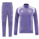 Jaqueta de Treinamento Manchester United 2025-2026 Purpura
