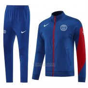 Jaqueta de Treinamento Paris Saint-Germain Crianca 2025-2026 Azul Vermelho