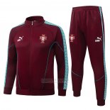 Jaqueta de Treinamento Portugal 2026-2027 Vermelho