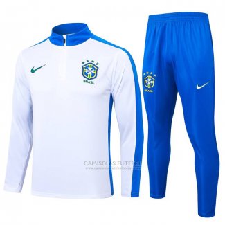 Sueter de Treinamento Brasil 2024-2025 Branco