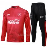 Sueter de Treinamento Naples 2024-2025 Vermelho