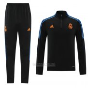 Sueter de Treinamento Real Madrid 2021-2022 Preto