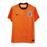 Tailandia Camisola Corinthians Goleiro 2020-2021 Laranja