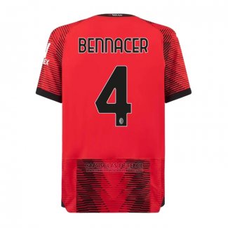 Camisola AC Milao Jogador Bennacer 1º 2023-2024