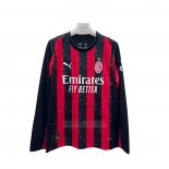 Camisola AC Milao 1º Manga Comprida 2025-2026