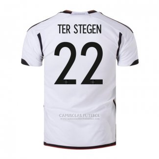 Camisola Alemanha Jogador Ter Stegen 1º 2022