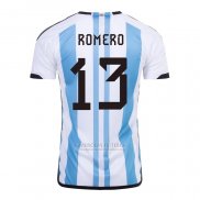 Camisola Argentina Jogador Romero 1º 2022