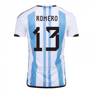 Camisola Argentina Jogador Romero 1º 2022