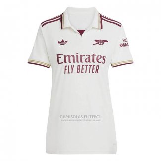 Camisola Arsenal 3º Mulher 2025-2026