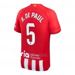 Camisola Atletico Madrid Jogador R.de Paul 1º 2022-2023