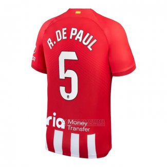 Camisola Atletico Madrid Jogador R.de Paul 1º 2023-2024