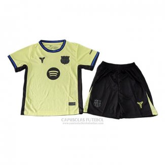 Camisola Barcelona Special Crianca 2025-2026 Amarelo