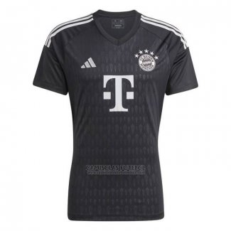 Camisola Bayern de Munique Goleiro 2023-2024 Preto