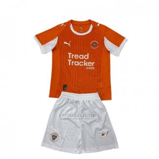 Camisola Blackpool 1º Crianca 2025-2026